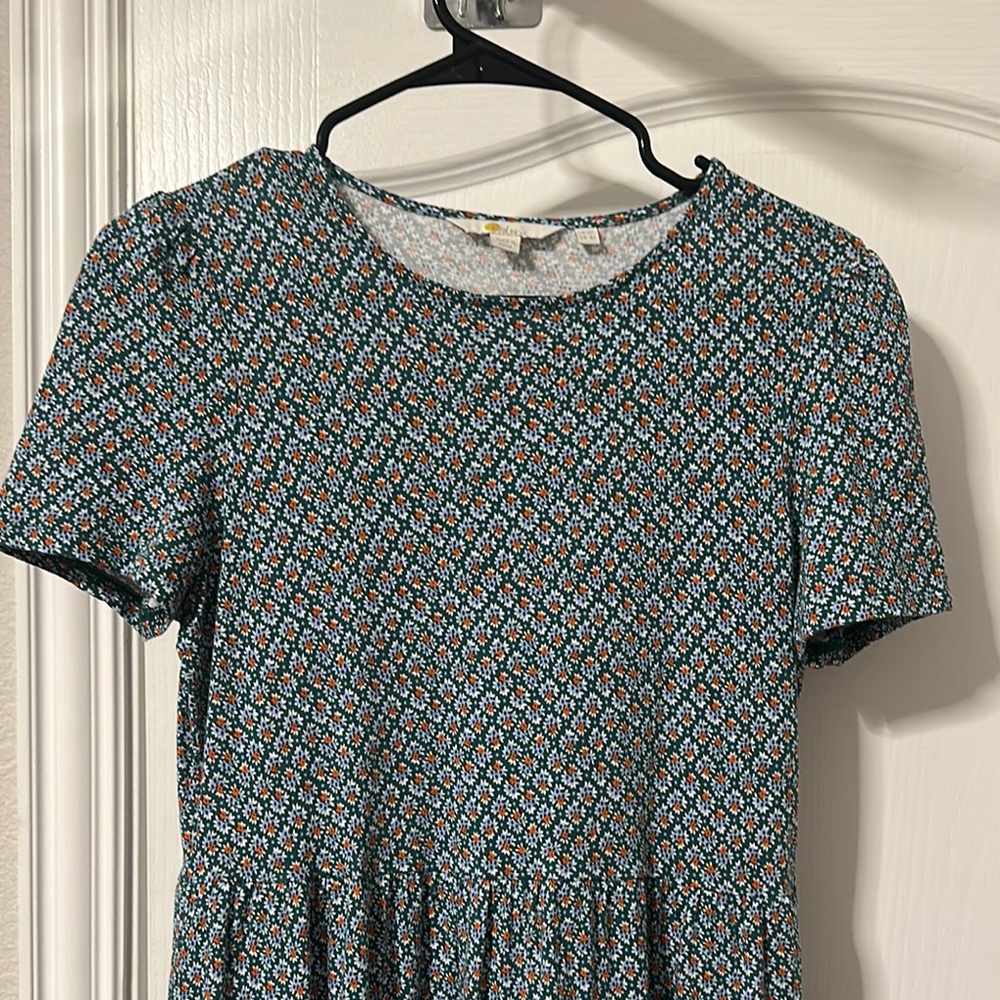 Boden Floral Short Sleeve Dress